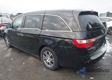 2012 Honda Odyssey Ex из США, поврежденный, VIN 5FNRL5H49CB133851